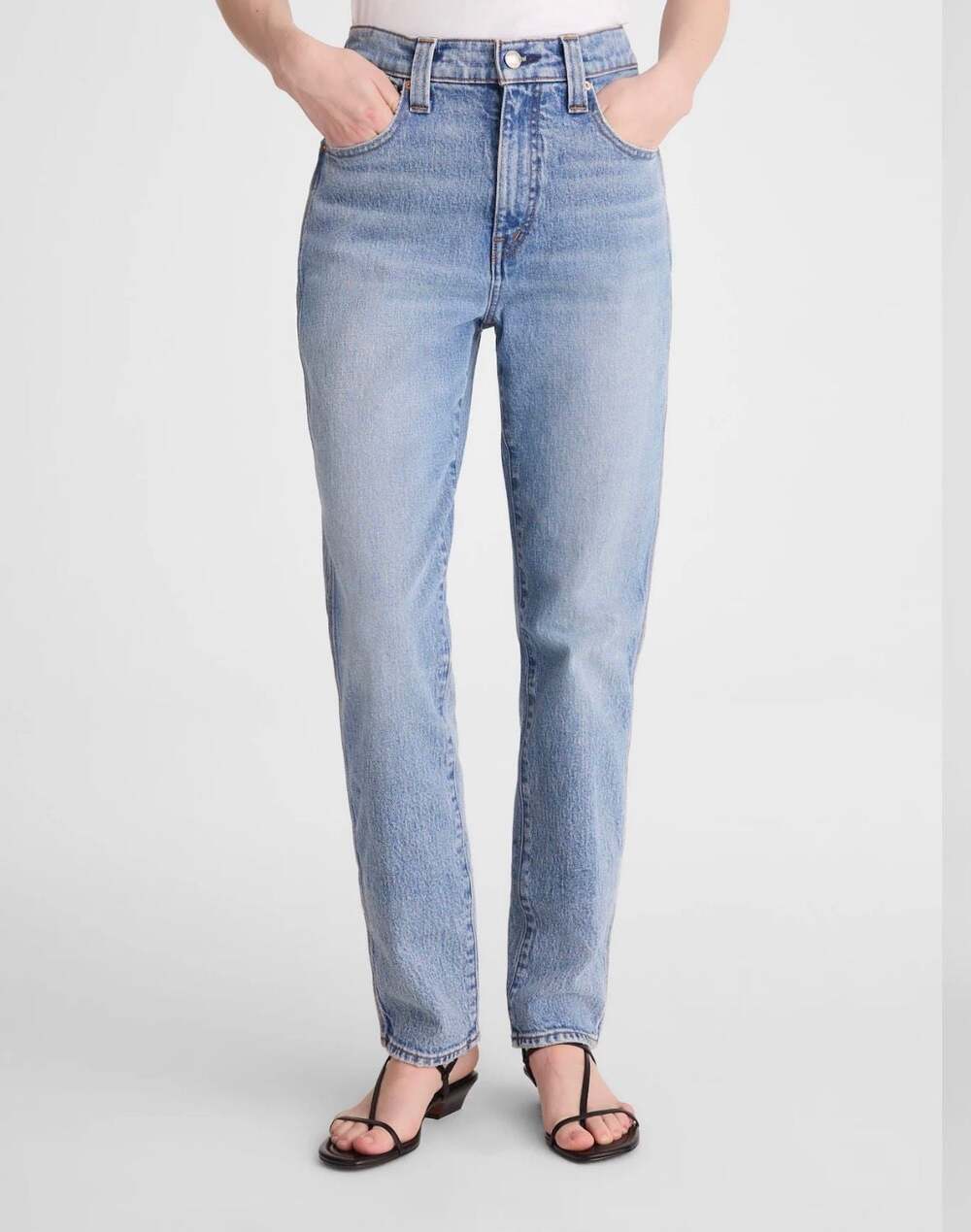 Madewell The Perfect Vintage Straight Jean in Light Wash Size 29